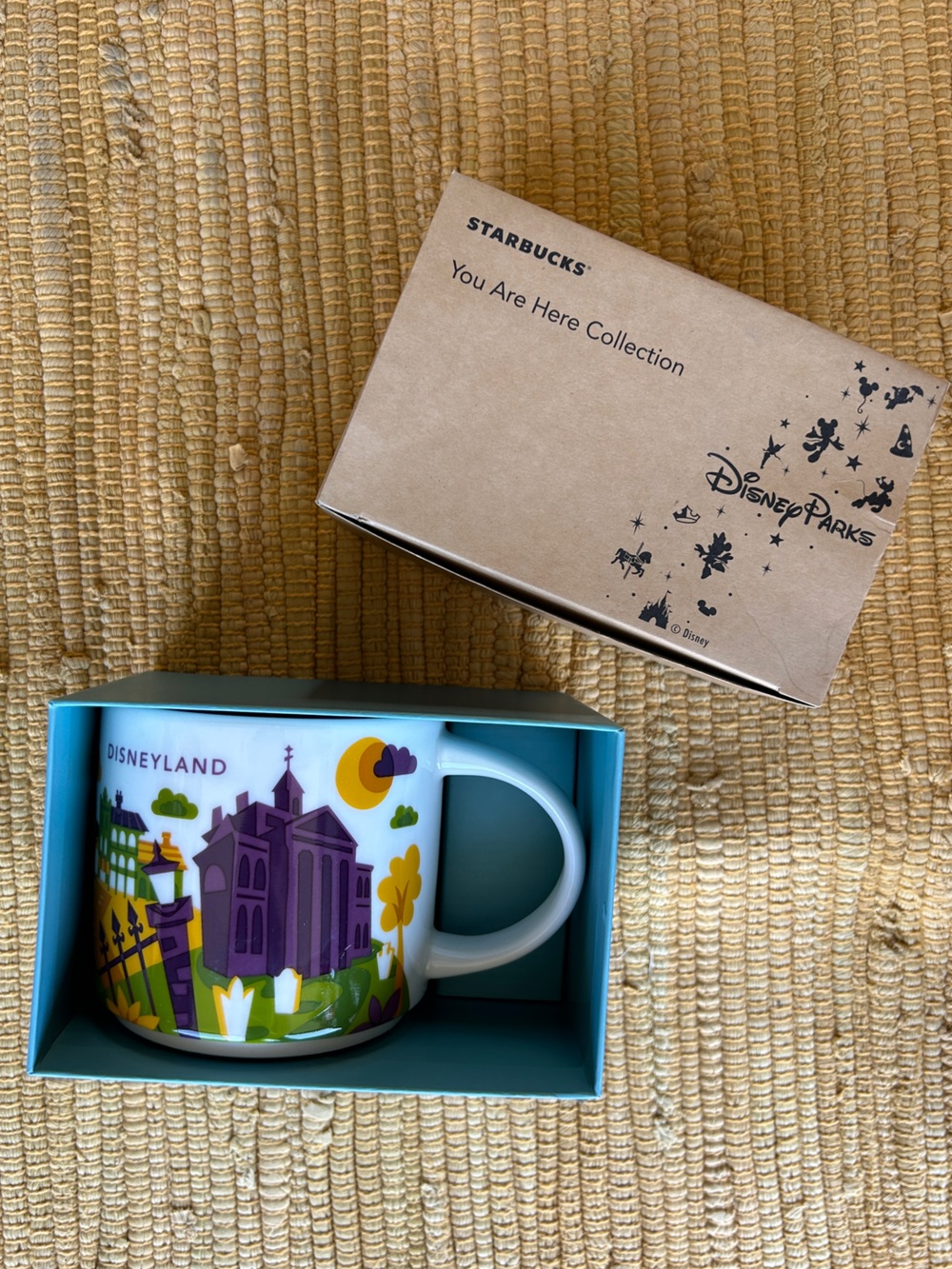 Starbucks You Are Here Collection Disneyland New Orleans Square Vintage Mug
